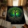 3D Tree of Life Nature Viking Yggdrasil Norse Rug Carpet for Living Room Bedroom Decor Non-slip Decoration for Sofa Doormat Gift