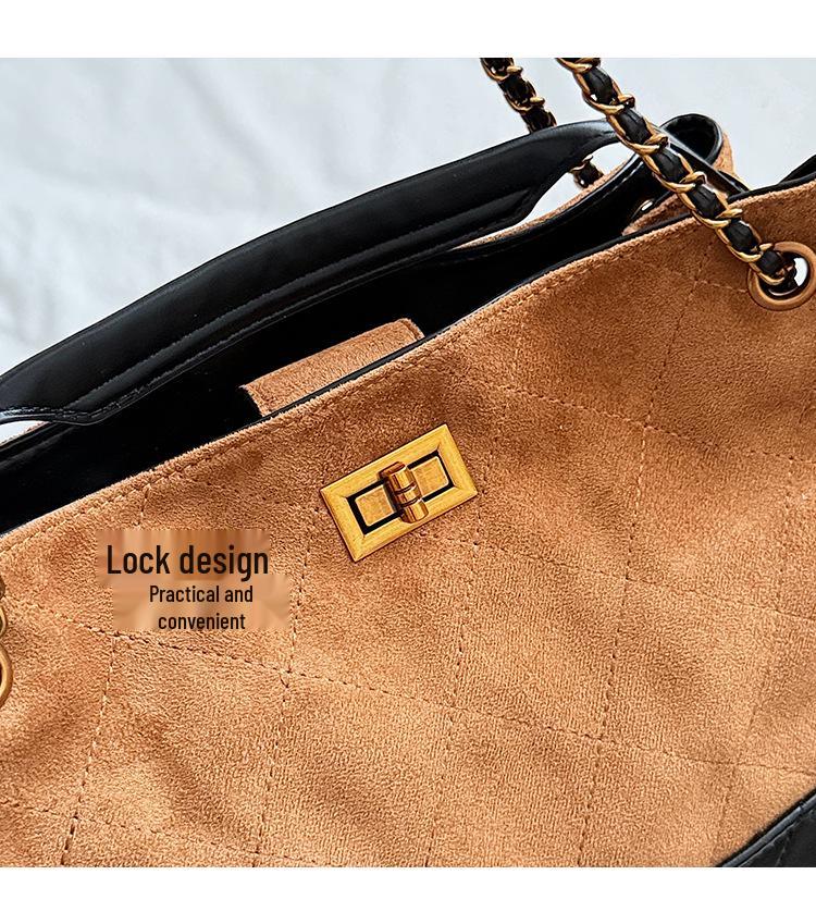 Korean Fashion Women's Large Capacity Versatile Crossbody Tote Bag