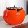 Persimmon Ceramic Tea Caddy