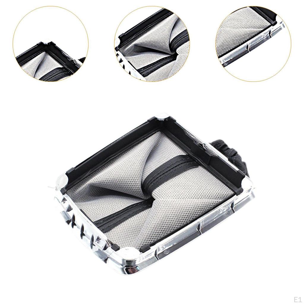 Car Gear Shifter Cover PU Leather Durability Professional Spare Parts Practical Premium Accessory