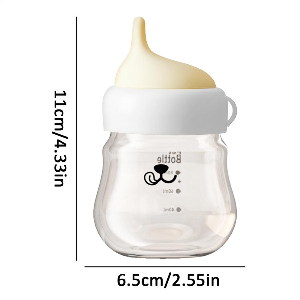 

Бутылочки для кормления кошек Мягкая силиконовая соска Специально для домашних животных Котят Щенков Устойчивая к укусам Устойчивая к удушью Негазирующая бутылка белый