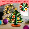 Children DIY Felts Christmas Tree Christmas Tree Desktop Decoration Crafts Materials