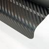 4ks/sada Univerzální samolepky na auto Samolepky na auto na prahu proti poškrábání Carbon Fiber Auto Stickers