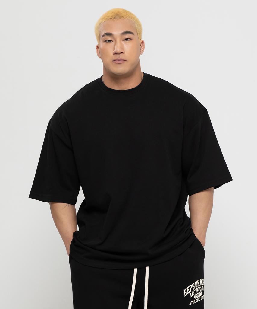 Laebseuonlaebseu Cool Mesh Plain Oversized Short Sleeve 2 Colors