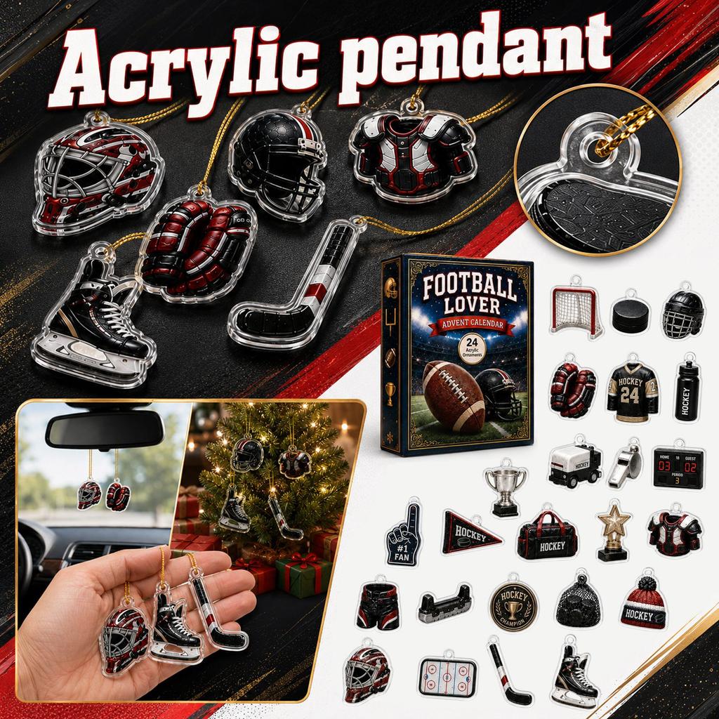 Ice Fan 2D Acrylic Charm - Advent Calendar for Lovers