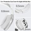 New cow pattern Earphone soft Silicone Protective Case Suitable For Apple AirPods Max 1/2 Earphone 360° All-round Protection