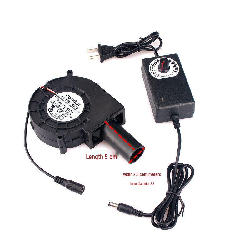 9733 Household 220V Silent Blower Fan for Waste Oil Stove Combustion Heating