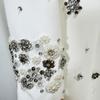 High-End Beaded Rhinestone Fitted Evening Gown