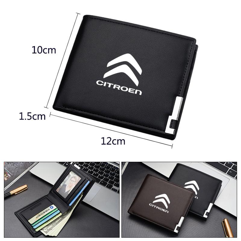 New Leather Car Tide Driver License Credit Card Holder Business Wallet for Citroen C3 C4 C5 C3-XR berlingo jumper saxo c1 c2 c5