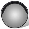 Specchio Convexo per Traffico Plastica PC Nero 30 cm Uso Esterno