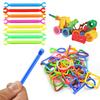 120-240PCS/Set Random Muti-color Assemble Building Rod DIY Design As You Want Creative Construction Game Party Gift Keepsake ZYF