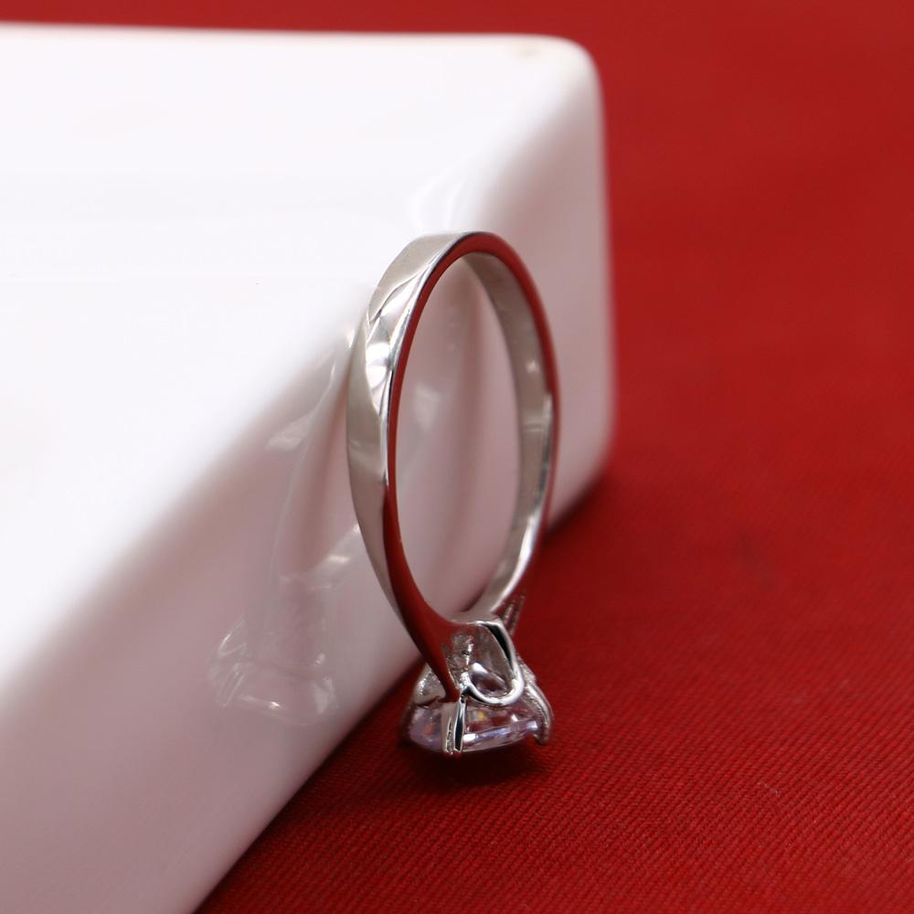 Ringe aus 100 % 925er Sterlingsilber für Damen – Edle Eheringe mit CZ-Zirkoneinlage – Jubiläumsgeschenke