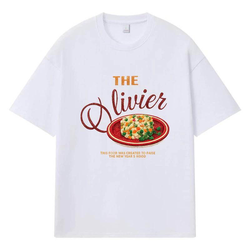 2026 The Livier Printed Graphic Y2k Harajuku Streetwear 100% Cotton T Shirt Casual Oversized Summer Men T-shirt