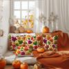45*45cm Autumn Cushion Cover Halloween Throw Pillow Cover Autumn Maple Fall Decorative Soft Plush Pillowcase for Couch Pillow