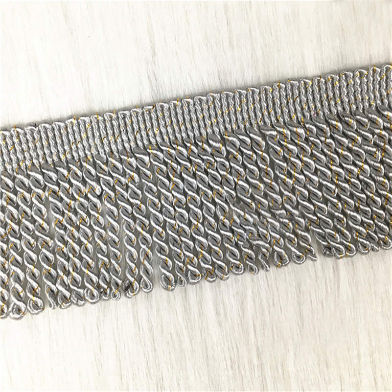 11.5 Meter Big 8cm Fringe Tassel Trim Upholstery Curtain Lamp Trimmings Bag Costum Trims