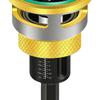 Counterbore With Adjustable Depth Stop 4 Pieces Quick Adjustable Accessories Tool Counter Sink Bit For Woodworking Carpentry