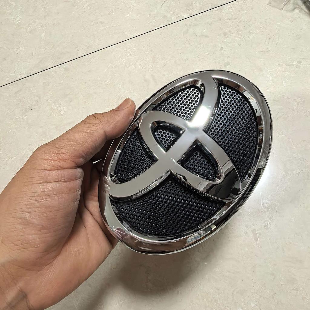CZM2 140mm Toyota Corolla Emblem Front Grill 2009 2010 2011 2012 2013 Premium Adhesive 1.8L/2.4L 75311-02060 75301-02010 75312-02060