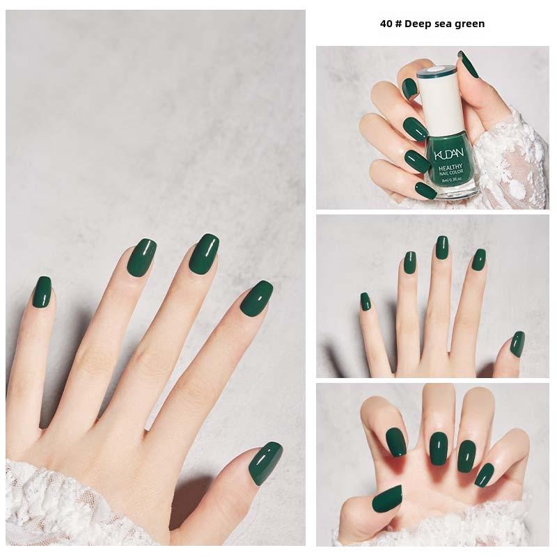 

Лак для ногтей Быстросохнущий белый маслянистый неотслаивающийся лак для ногтей Лак для ногтей без выпечки 8ml