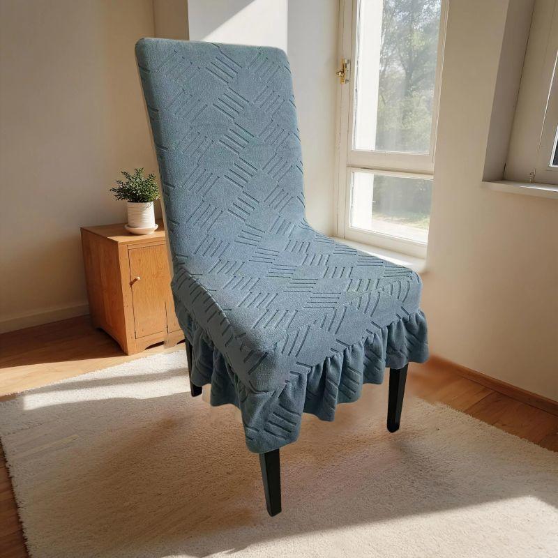 Chair Cover Universal Stool Four Seasons Universal Chair Cover Home Dining Table Backrest Integrated Seat Cover Elastic Chair Cover