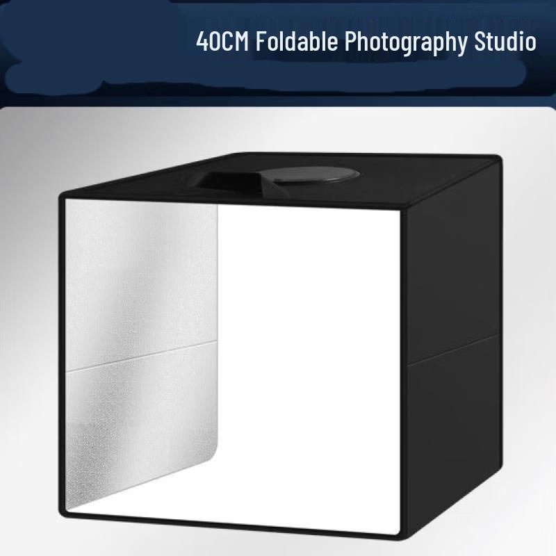 Foldable Photography Studio Light Box with Stepless Dimming
