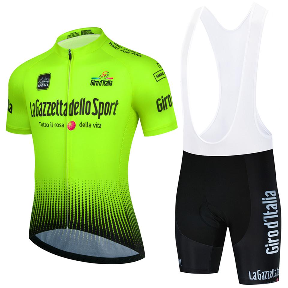 

2026 Tour Of Italy Summer Bicycle Clothes Cycling Jersey Set Road Bike Short Sleeve Cycling Clothing Men Mtb Jersey Set Sport Wear S