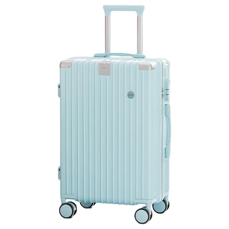 TOBERLIR Fashion Hardshell Luggage with Spinner Wheels 18 inches
