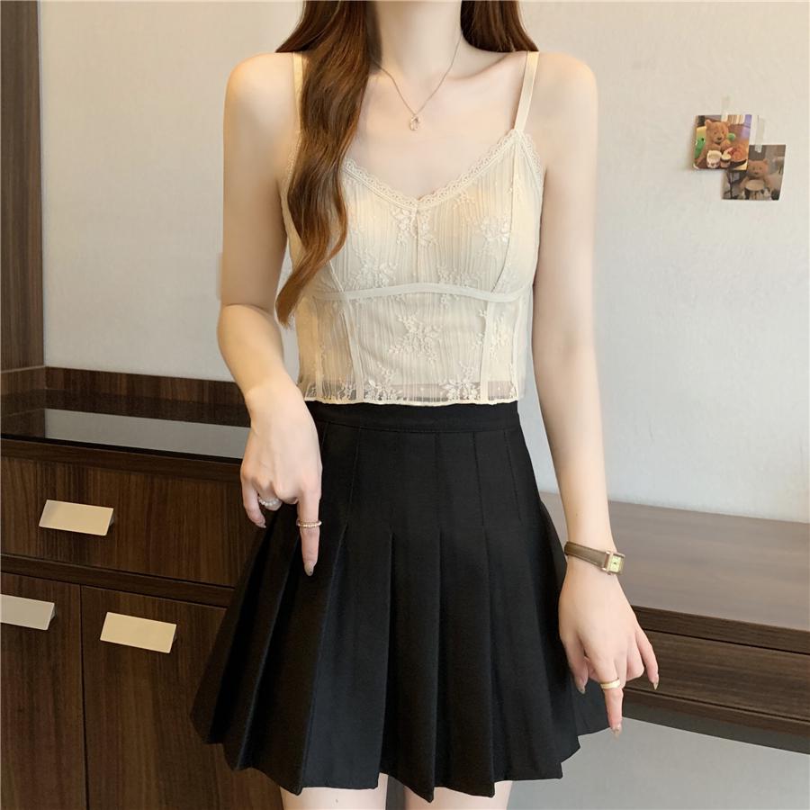 

Кружевной топ-бандо с красивым дизайном спины - Женский летний топ 38/85AB