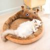Pet Nest Open Cartoon Mat Removable and Washable Pet Nest for Cats and Dogs That Can Be Used In All Seasons
