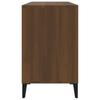 Shoe Rack Brown Oak Effect 102 x 36 x 60 cm Engineered Wood