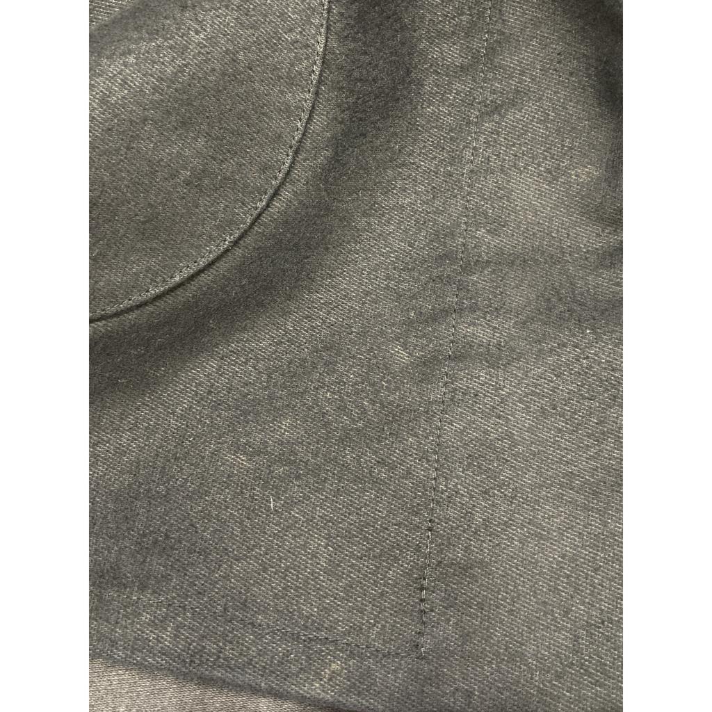 FRANK LEDER Black 0221116 Moleskin Chesterfield Coat Coat XS blackUsed