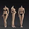 16 scale body female action figure body tan skin body with large breasts 12 inch model set doll toy fit 16 head carving beautiful woman head sculpt
