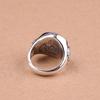 Fashion Simple Gossip Rings for Men and Women Retro Zodiac Qiankun Gossip Rotating Index Finger Ring Punk Jewelry Accessories