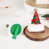 Mini Christmas Hat Shape Hairpins Hot Girls Punk Duckbill Hair Clip Festival Ponytail Bangs Hair Clip for Cosplay Santa
