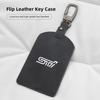 Luxurious high-grade Flip Leather Key Case For Subaru STI WRX Forester Impreza Legacy Outback XV WAS Ascent Atenza BRZ Tribeca Y2