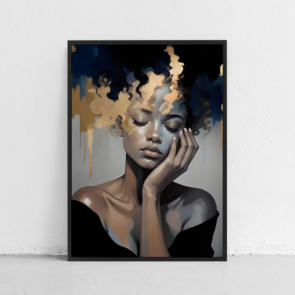 Poster Portraits Paintings In Frame