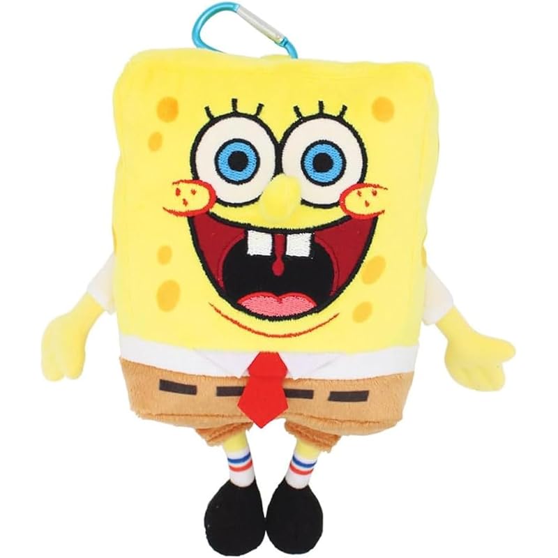 

Tease Factory sponge bob Plush zipper mascot with carabiner SB-5546291SB