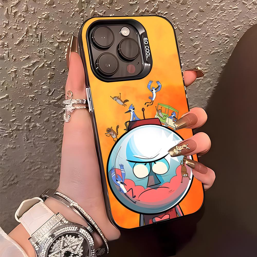 

R-Regular-S-Show SEPhone Case For IPhone17 Air 16 15 14 Plus 13 12 11 Pro XS Max Silver Black Bumper Case iPhone 16
