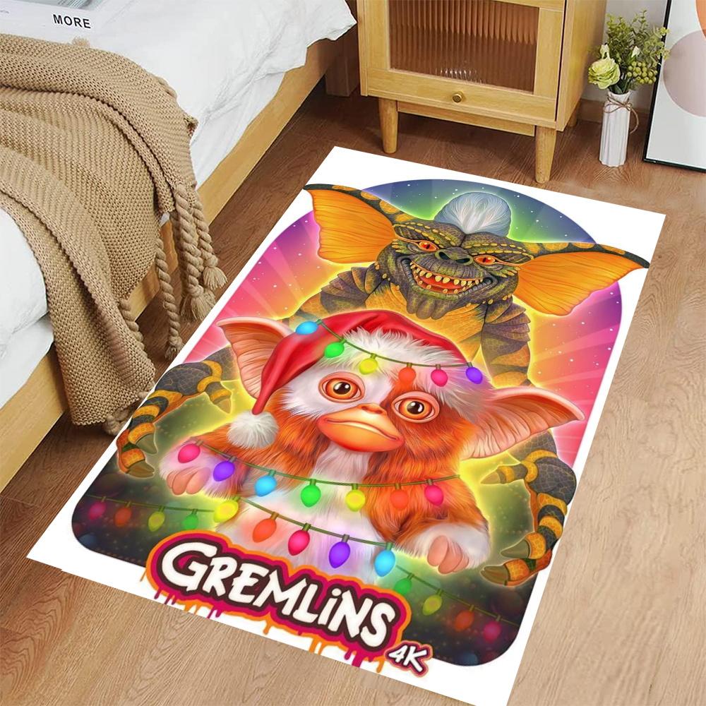 Gremlins Floor Rug Office Rug Perfect For Bedrooms Decorate Room Entryway Study Room Antislip Carpet Decorate Offices