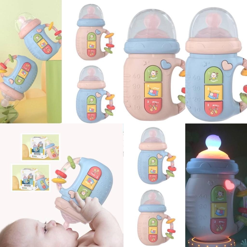 Hochets de Dentition pour Bébé avec Musique Lumineuse par Bilingo