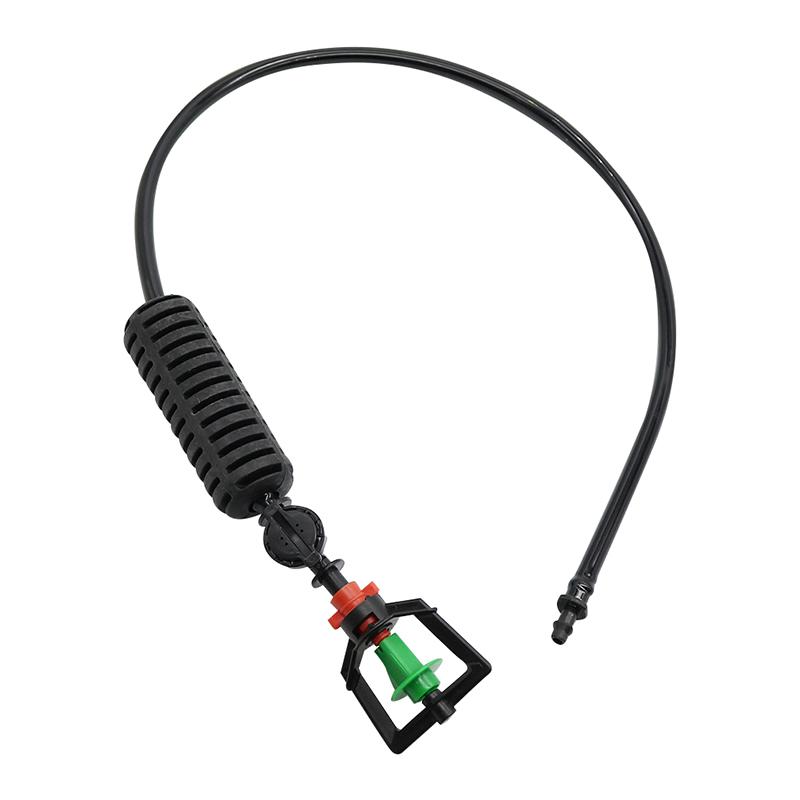 Agriculture hanging spray 360 Degree Rotating Misting Nozzle Greenhouse Sprinkler Irrigation with Anti-drip Device 1 Set