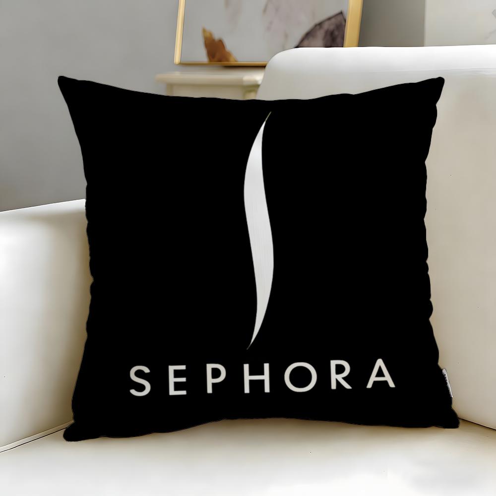 

классический косметический бренд Sephora Cushion Cover Soft Легко стирающаяся наволочка Универсальная для дивана, кровати, путешествий и офиса 30X30cm