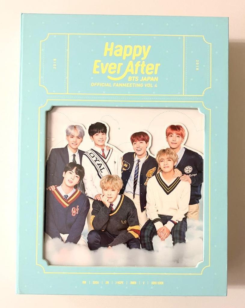 [USED] BTS Fan Meeting VOL.4 Happy Ever DVD (G796)