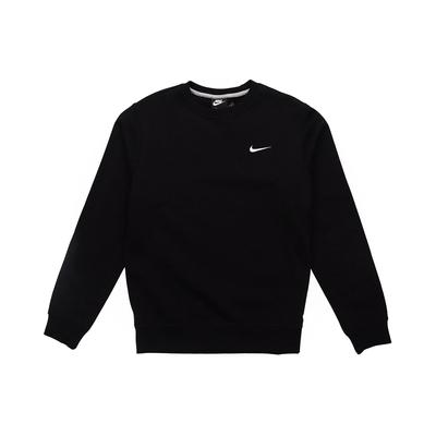 Fleece-Lined Warm Pullover Hoodie Men Tops Black 916609-010