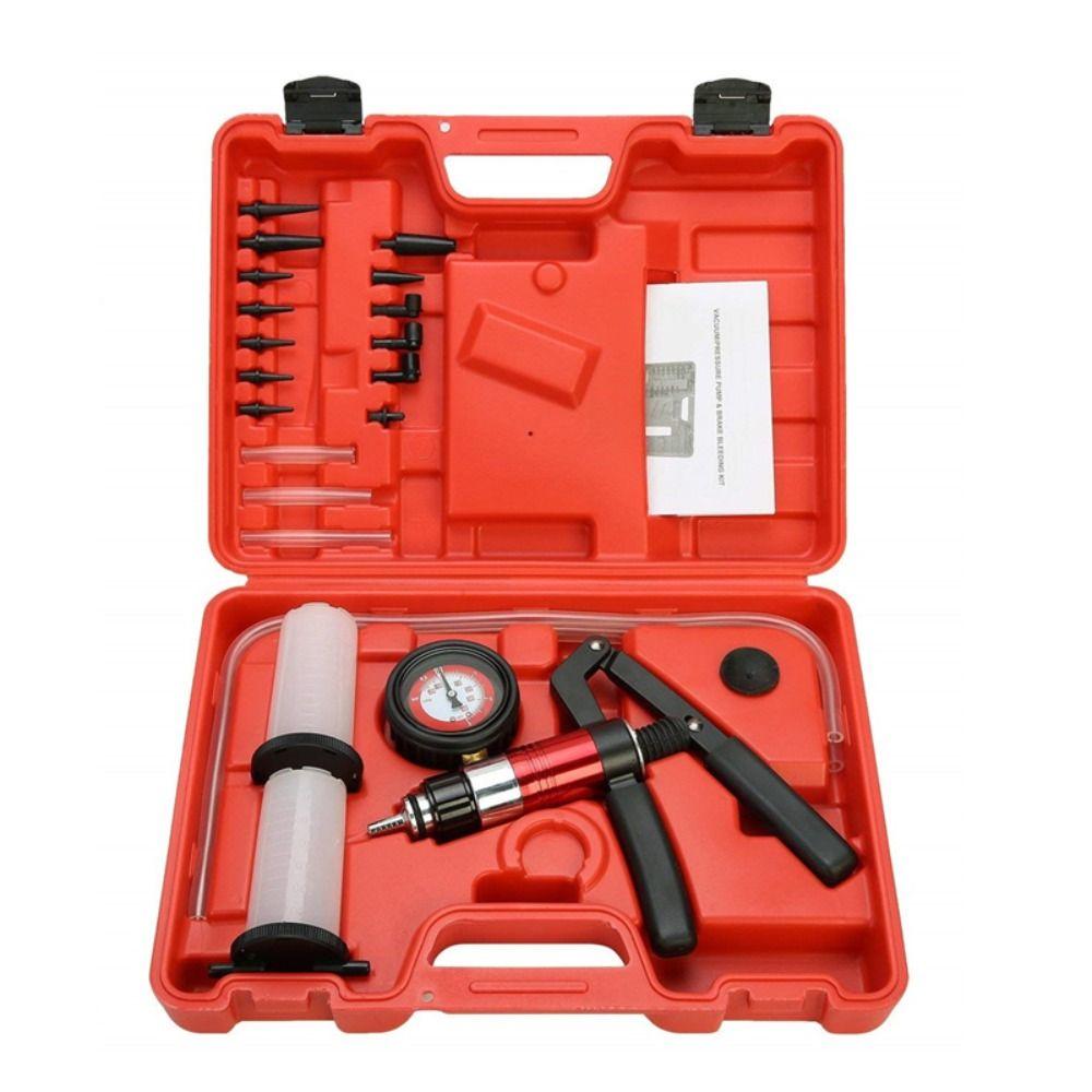 Pistol Pump Design Pressure Pump Tester Hand Held Clutch Fluid Bleeder  Oil Change