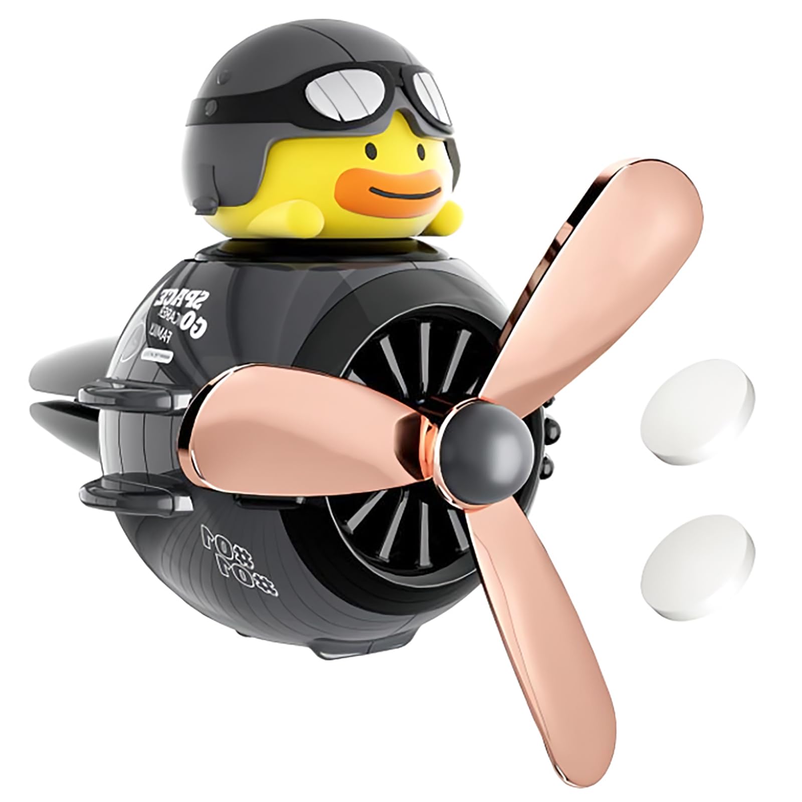 

KDSSYFT Cute Duck for Car, Propeller Aroma , Air Conditioner Vent Mount, B
