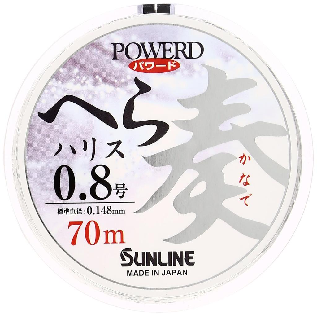 SUNLINE Powered Hera Kanade Nylon Clear Line, 70m, 0.6,