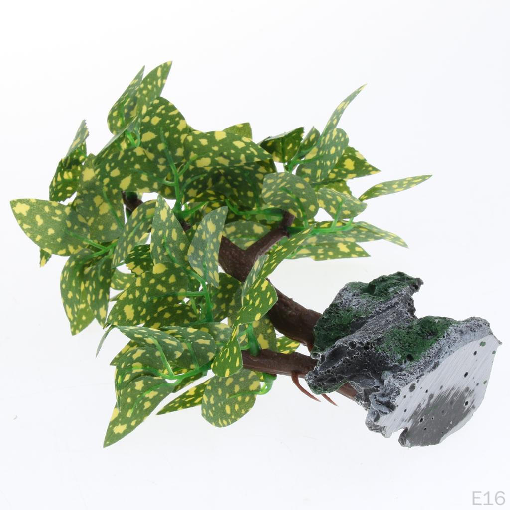 Water Mini Plastic Trees Aquarium s Ornament