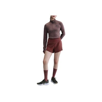 Dri-Fit SS25 Trail Fashion Comfortable Simple Versatile Solid Color Sports Shorts Women Shorts Deep-Red HM0281-218
