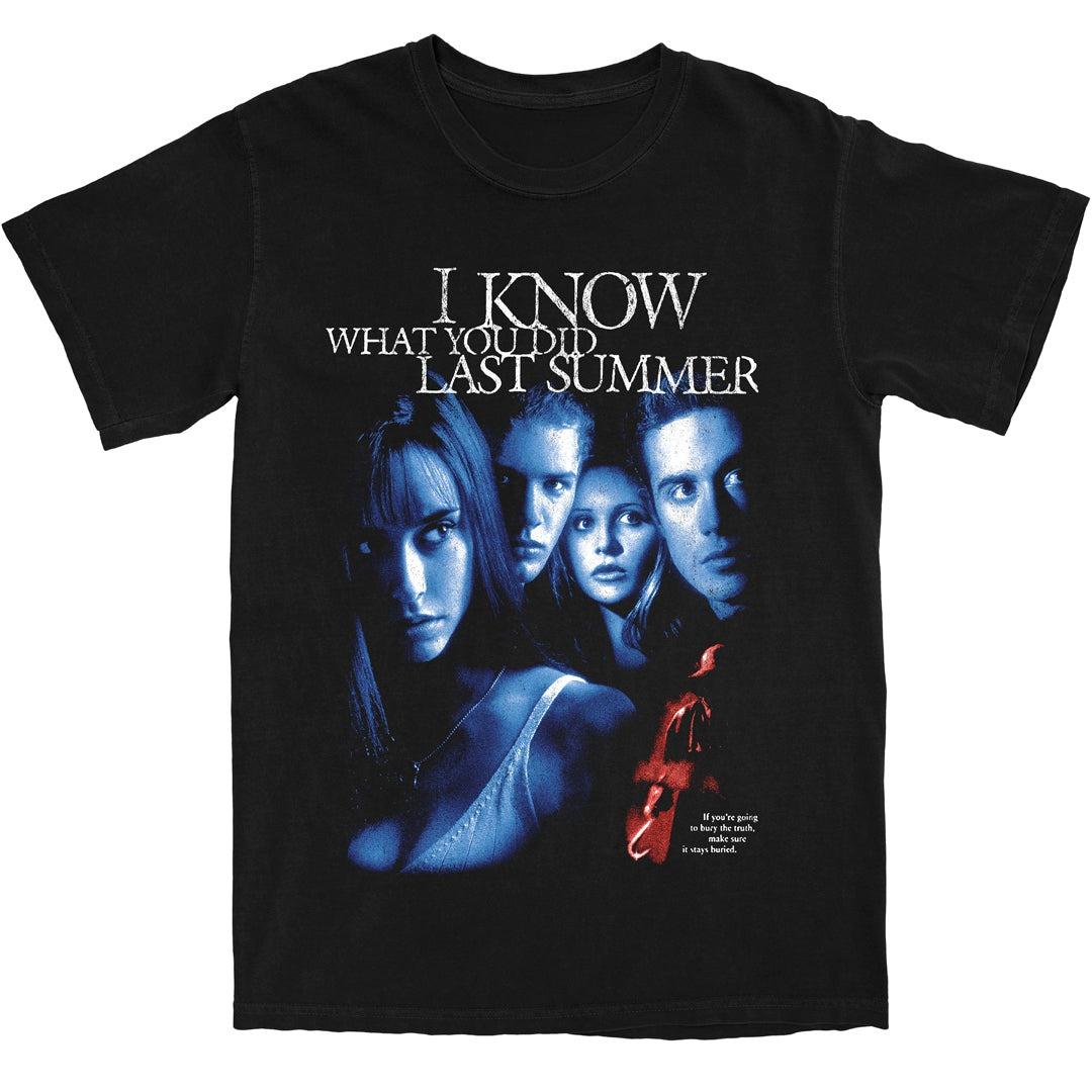 

I Know What You Did Last Summer s Slasher Horror Movie Cast Poster T Shirt Classic Hook Hand Streetwear Cotton Oversized Tee 4XL