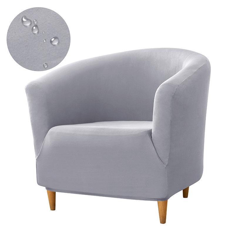 1pc Stretch Sofa Slipcover Splash-proof Armchair Cover Solid Color Armsofa Cover Furniture Protector for Living Room Home Decor 3440₽